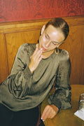 Florence Blouse Dark Moss