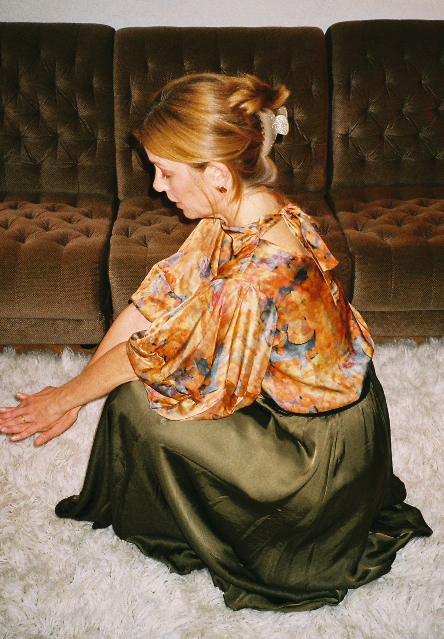 Jolene Skirt Dark Moss