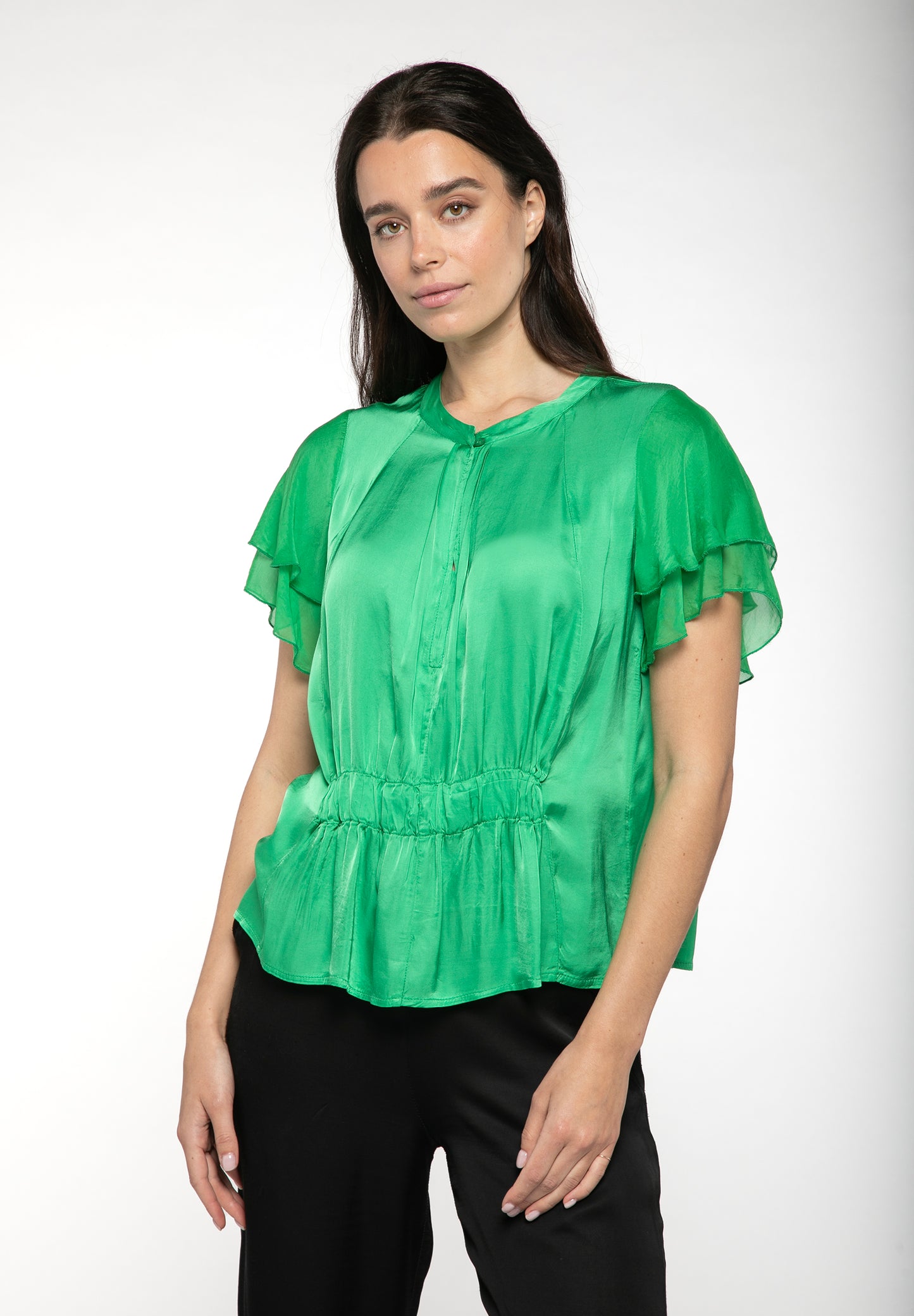 Molly Green Blouse