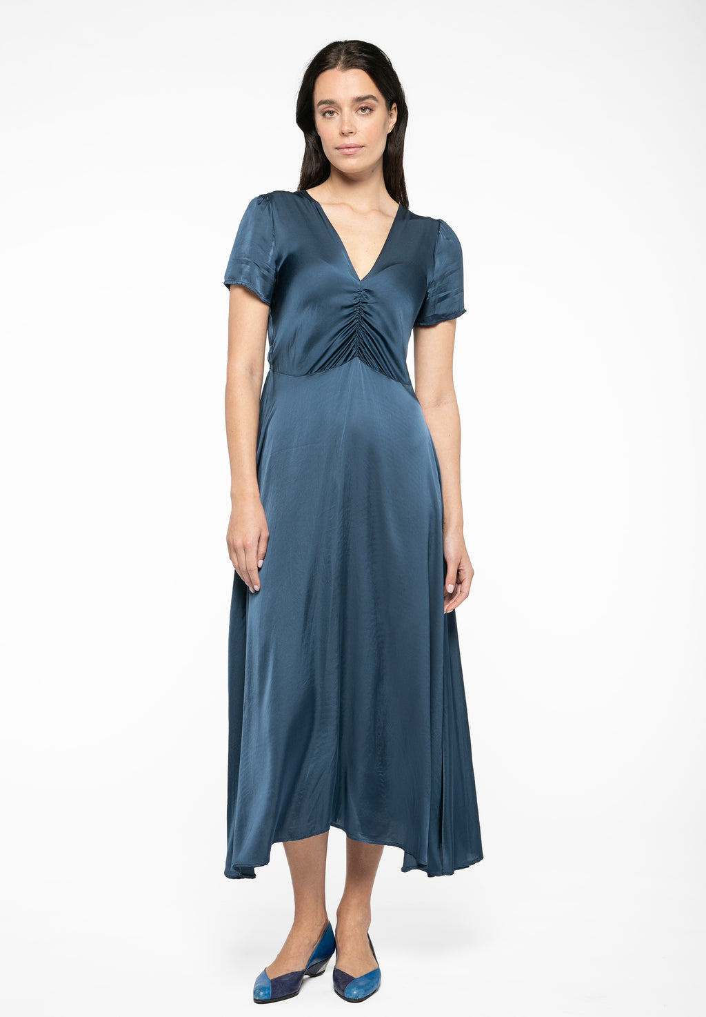 Taormina klänning mörkblå