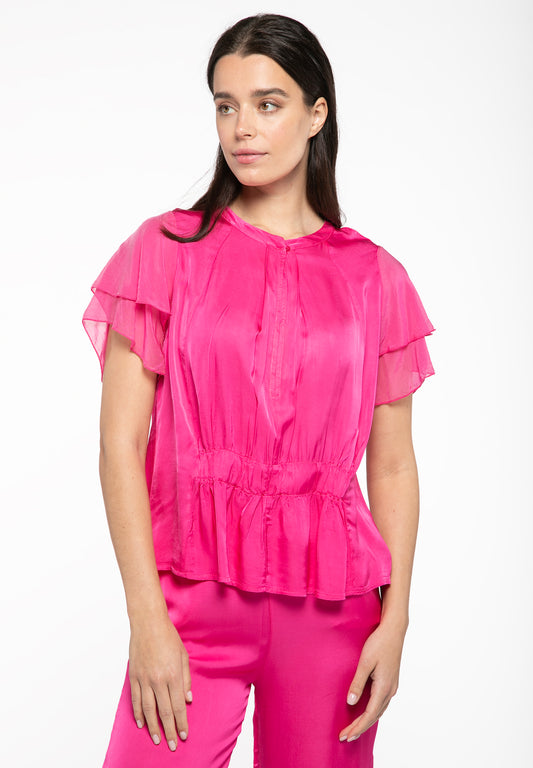 Molly Blouse Fuchsia