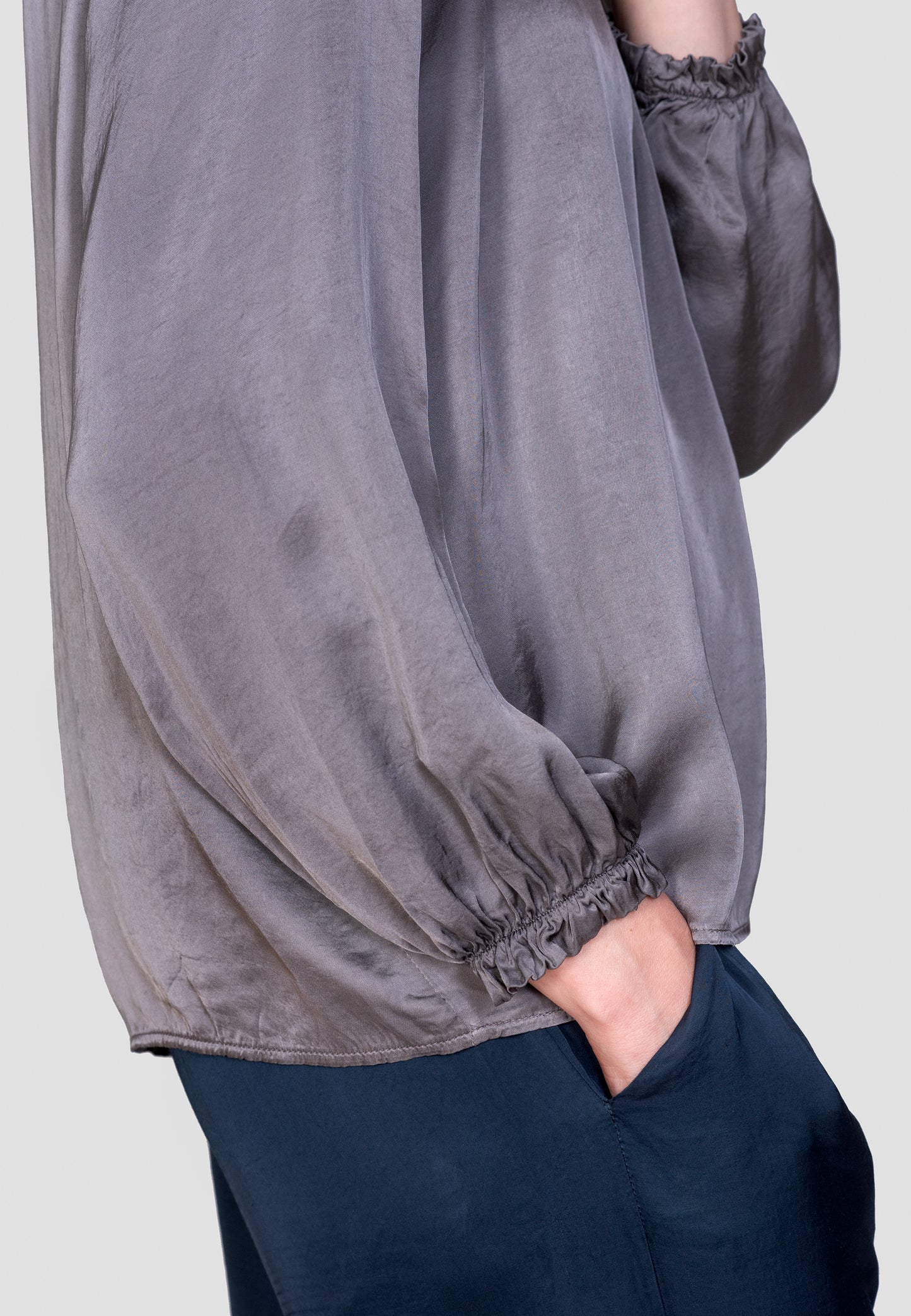 Valetta Grey Blouse