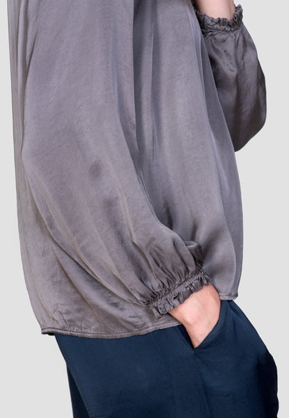 Valetta Grey Blouse