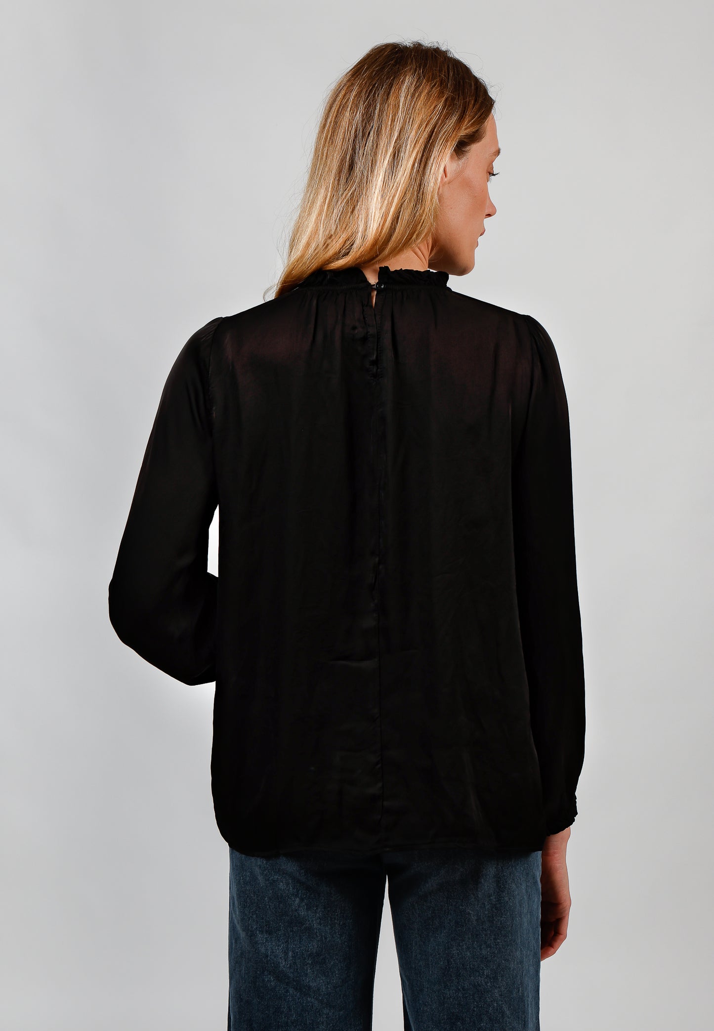 Valetta Black Blouse