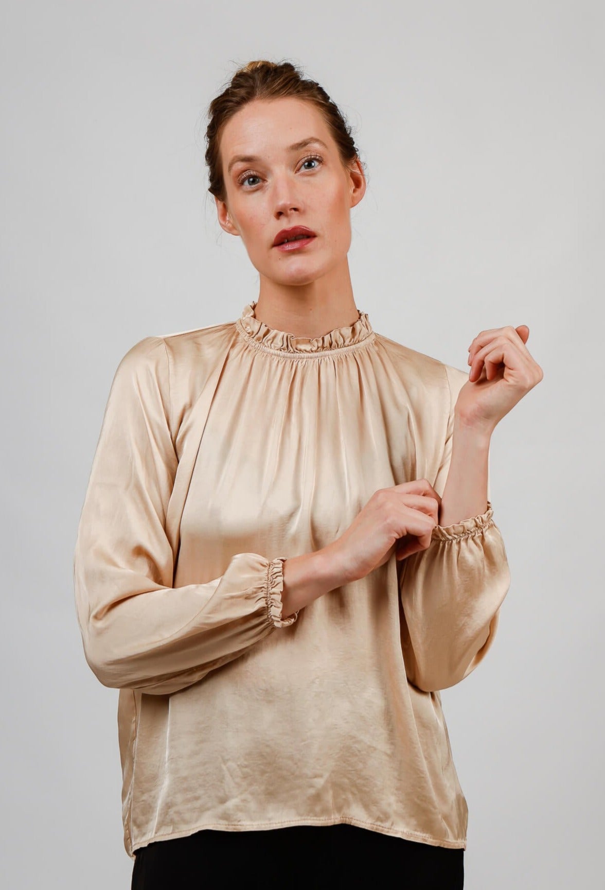 Valetta Beige Blouse