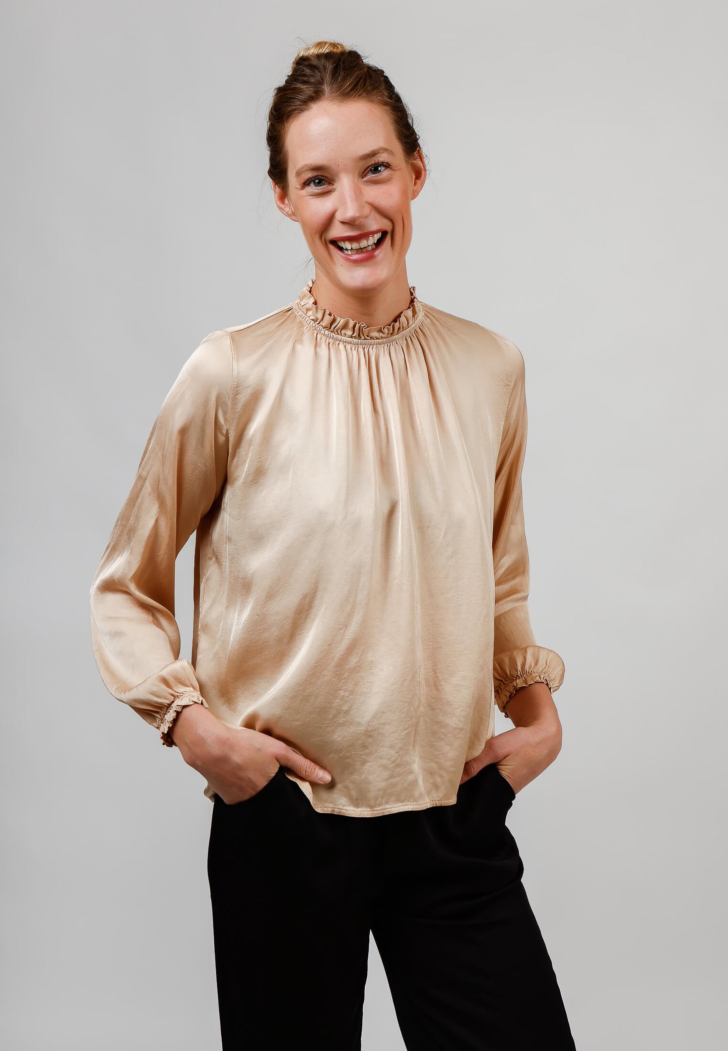 Valetta Beige Blouse