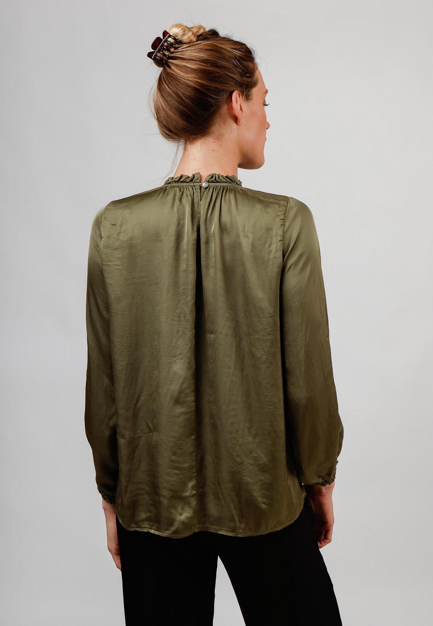 Valetta Khaki Blouse